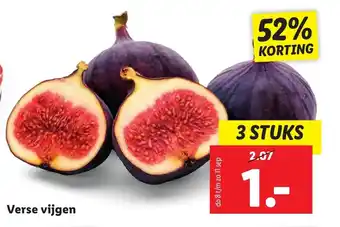 Lidl Verse vijgen 3 stuks aanbieding