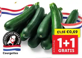 Lidl Courgettes aanbieding