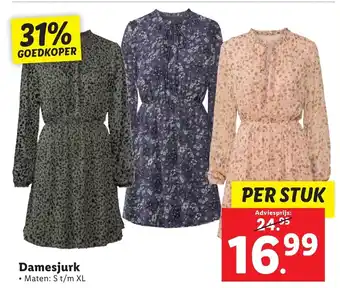 Lidl Damesjurk aanbieding