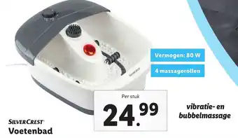 Lidl Voetenbad aanbieding