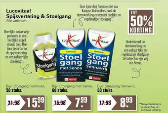 De Online Drogist Lucovotaal Spijsvertering & Stoelgang Tot 50% Korting aanbieding