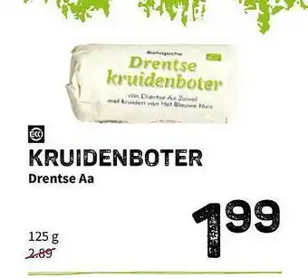 Ekoplaza Kruidenboter Drentse Aa 125g aanbieding