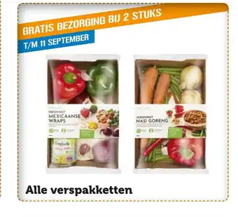 Coop Alle verspakketten aanbieding