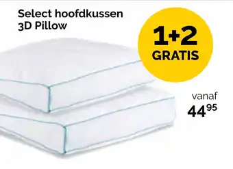 Beter Bed Select hoofdkussen 3D Pillow aanbieding