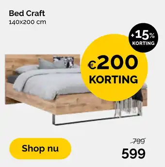 Beter Bed Bed Craft 140x200 cm aanbieding