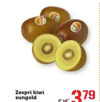 Coop Zespri kiwi sungold  750 gram aanbieding