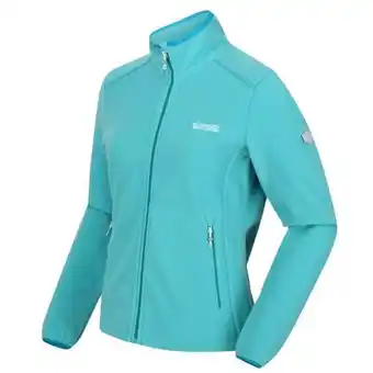 BDstore.com Regatta floreo iv turquoise fleece jas dames aanbieding