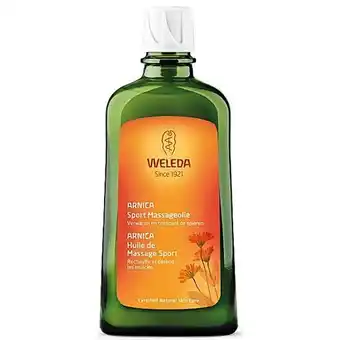 Big Green Smile Weleda arnica sport massageolie 200 ml aanbieding