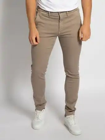 Care of Carl Replay hyperflex chinos black aanbieding