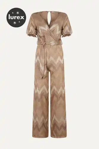 Invito Ambika jumpsuit&playsuit beige 13328 aanbieding