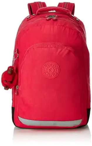 Maes & Hills Kipling class room backpack-true pink aanbieding