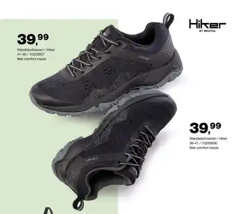 Bristol Hiker wandelschoenen 41-46 aanbieding