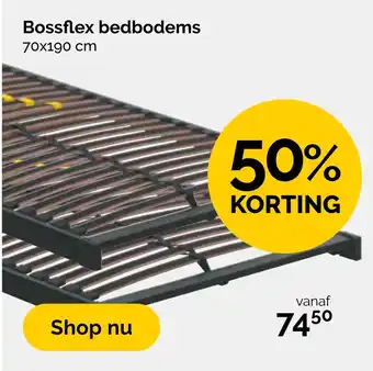 Beter Bed Bossflex bedbodems aanbieding