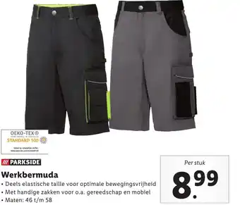 Lidl Wekbermuda 46 t/m 58 aanbieding