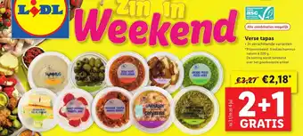 Lidl Verse tapas 200 g aanbieding