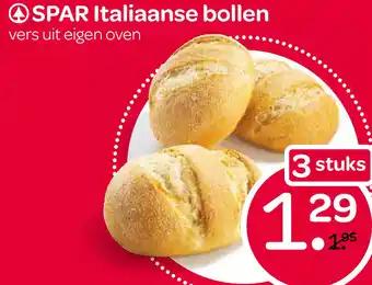 Spar SPAR Italiaanse bollen aanbieding