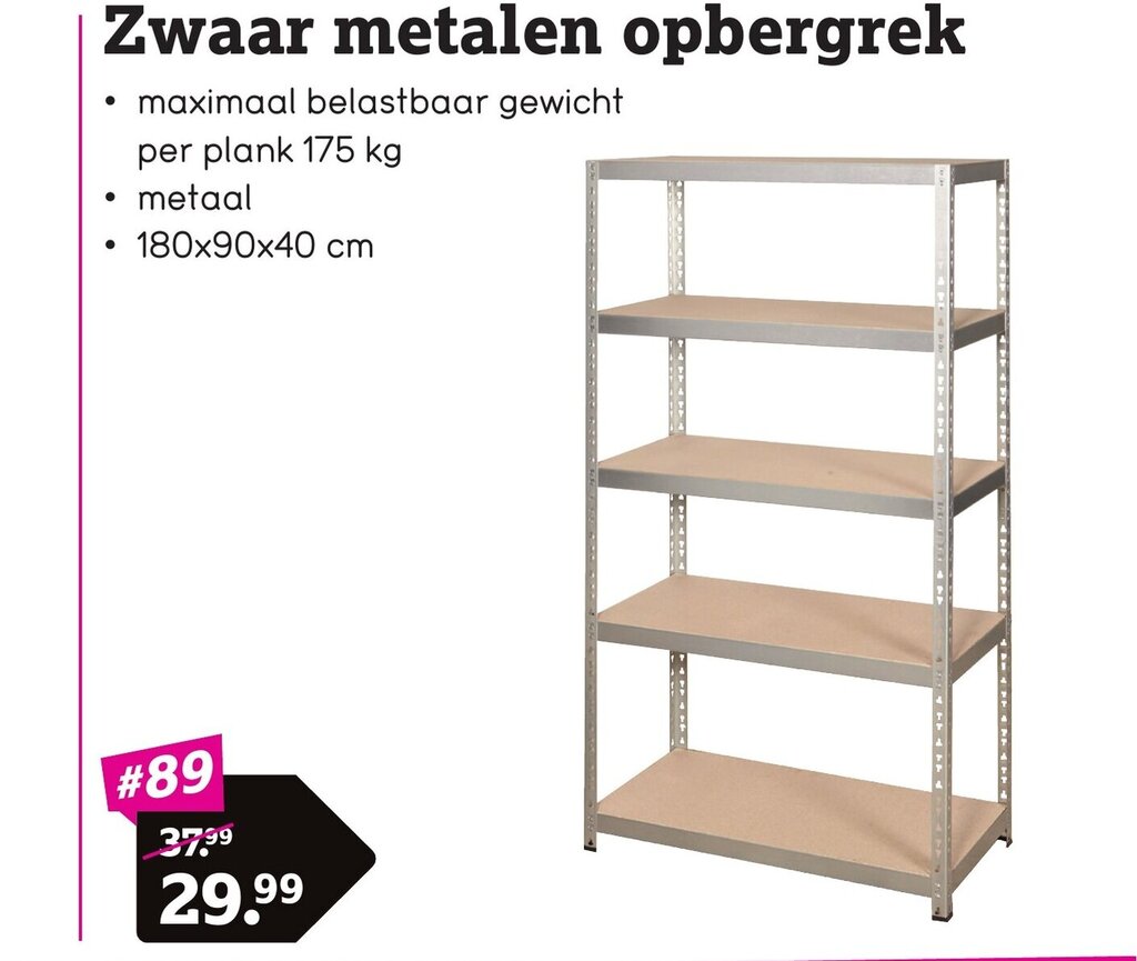 Schoenenrek meerdere verdiepingen kunststof aluminium - doe-het-zelf