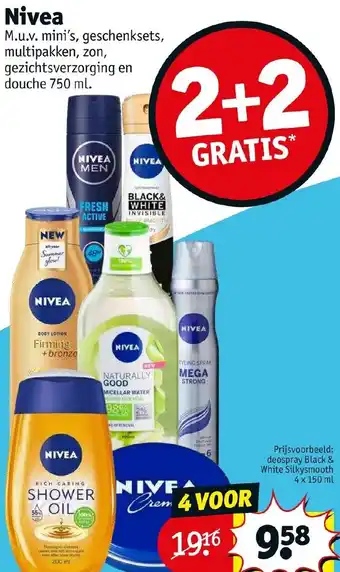 Kruidvat Nivea aanbieding