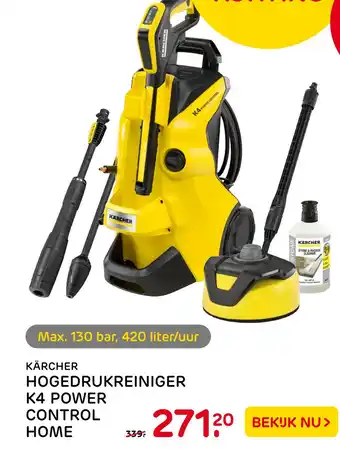 Praxis Kärcher hogedrukreiniger aanbieding