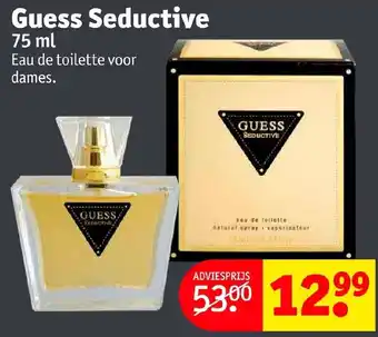 Kruidvat Guess Seductive 75ml aanbieding