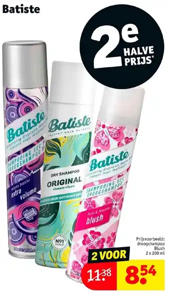 Kruidvat Batiste aanbieding