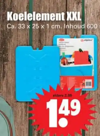 Dirk Koelelement XXL aanbieding