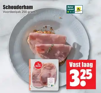 Dirk Schouderham 250g aanbieding