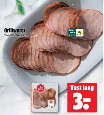 Dirk Grillworst 250g aanbieding