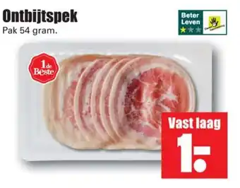 Dirk Ontbijtspek 54g aanbieding