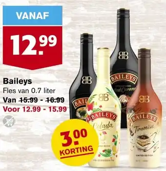 Hoogvliet Baileys 0.7L aanbieding