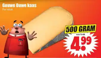 Dirk Gouwe Ouwe kaas 500g aanbieding