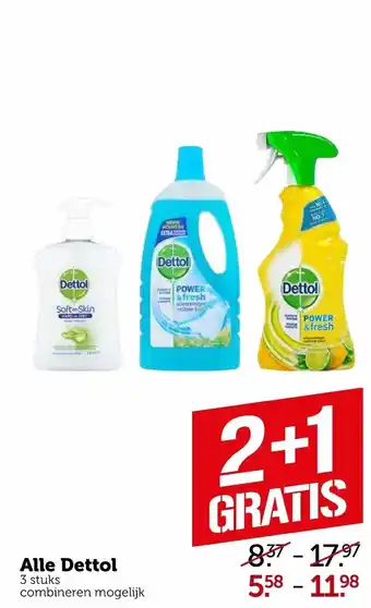 Coop Alle dettol aanbieding