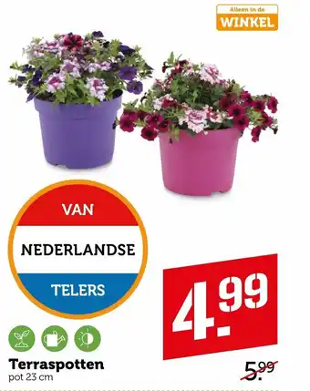 Coop Terraspotten 23 cm aanbieding