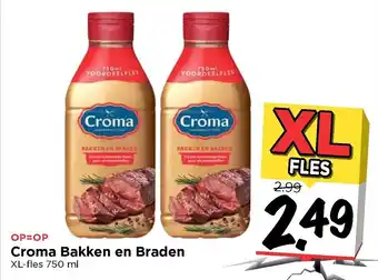 Vomar Voordeelmarkt Croma bakken en braden 750ml aanbieding