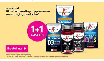 DA Lucovitaal Vitaminen, voedingssuplementen en verzorgingsproducten aanbieding