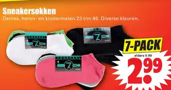 Dirk Sneakersokken aanbieding