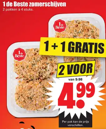 Dirk 1 de Beste zomerschijven aanbieding