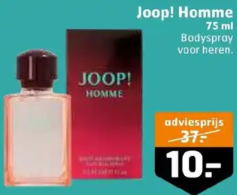 Trekpleister Joop! Homme 75ml aanbieding