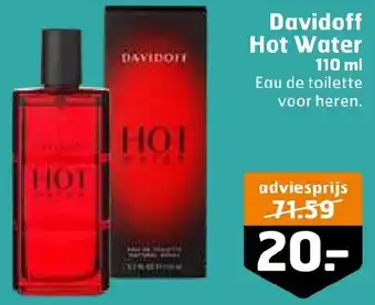 Trekpleister Davidoff Hot Water 110ml aanbieding