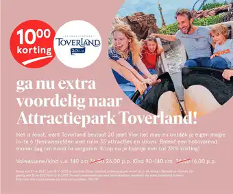 Etos ga nu extra voordelig naar Attractiepark' aanbieding