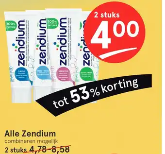 Etos Alle Zendium aanbieding