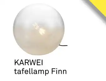 Karwei Karwei Tafellamp Finn aanbieding