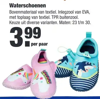 ALDI Waterschoenen aanbieding