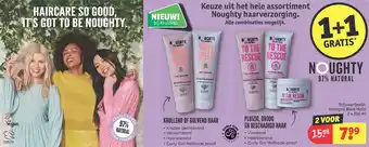 Kruidvat Noughty haarverzorging. aanbieding