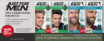 Kruidvat Just for men aanbieding