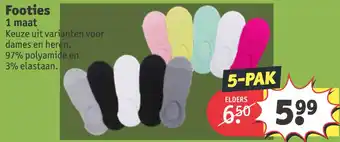 Kruidvat Footies aanbieding