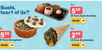 Discus Sushi, taart of ijs? aanbieding