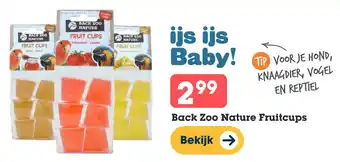 Discus Back Zoo Nature Fruitcups aanbieding