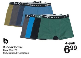 Zeeman Kinder boxer aanbieding