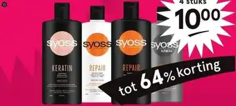 Etos Syoss shampoo en conditioner aanbieding